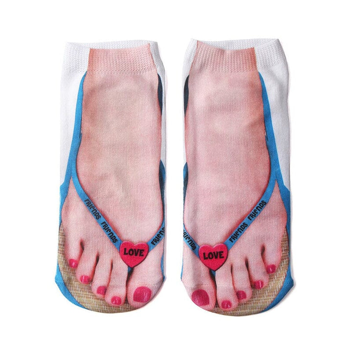 BowLift | Super Comfy Manicure Print Socks