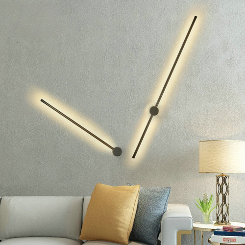 BowLift | NordicRod – Minimalist Wall Lamp with Plug for Chic Interiors