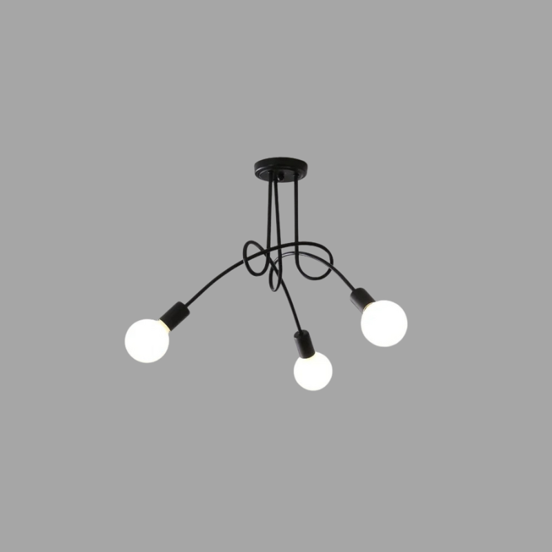 BowLift | Vintage LED Ceiling Lamp in Antique Design