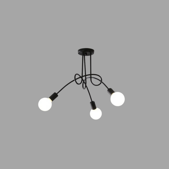 BowLift | Vintage LED Ceiling Lamp in Antique Design