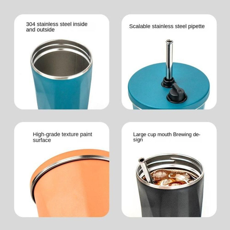 Stainless Steel Straw Cup | Bowlift