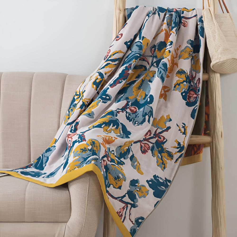 BowLift | Nature’s Embrace Floral Bath Towel