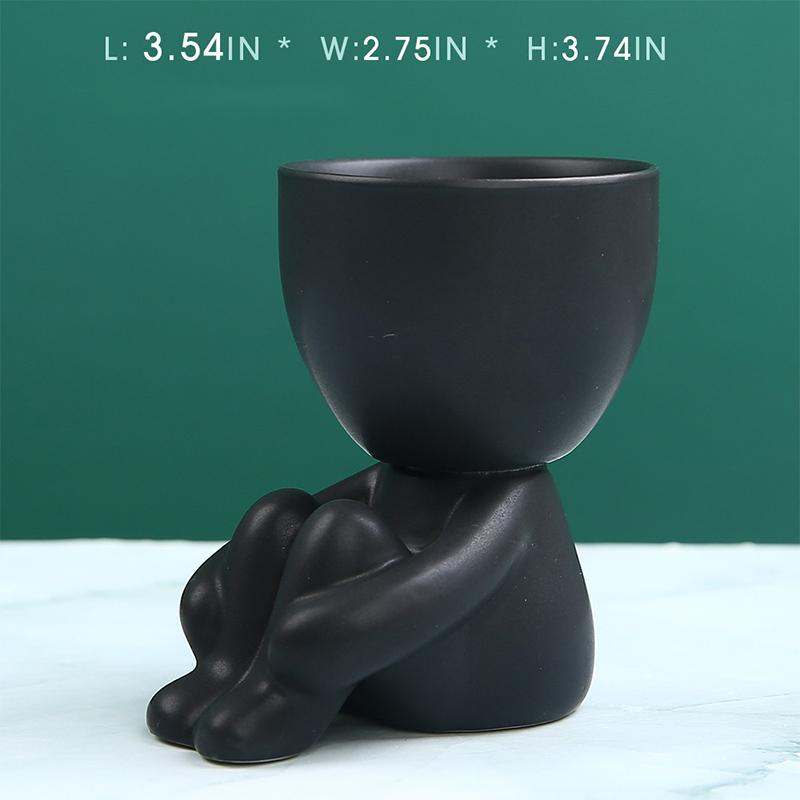 BowLift | Ceramic Figure Pots Ornament