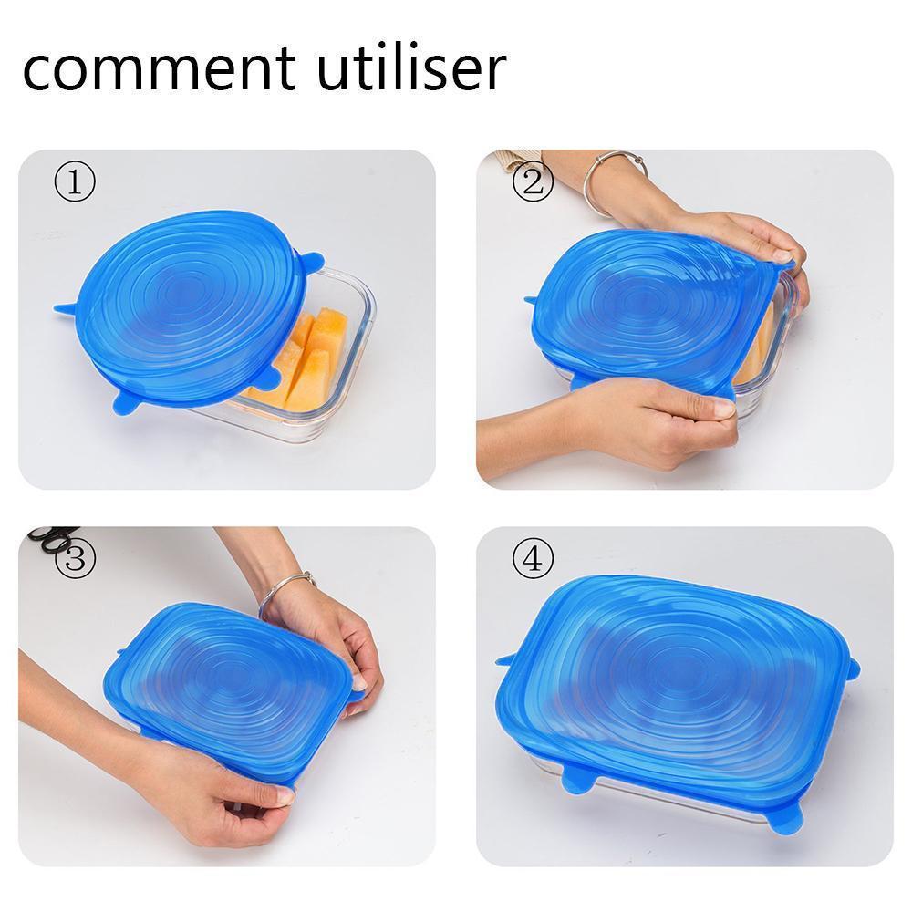 6-piece silicone bowl lid | Bowlift