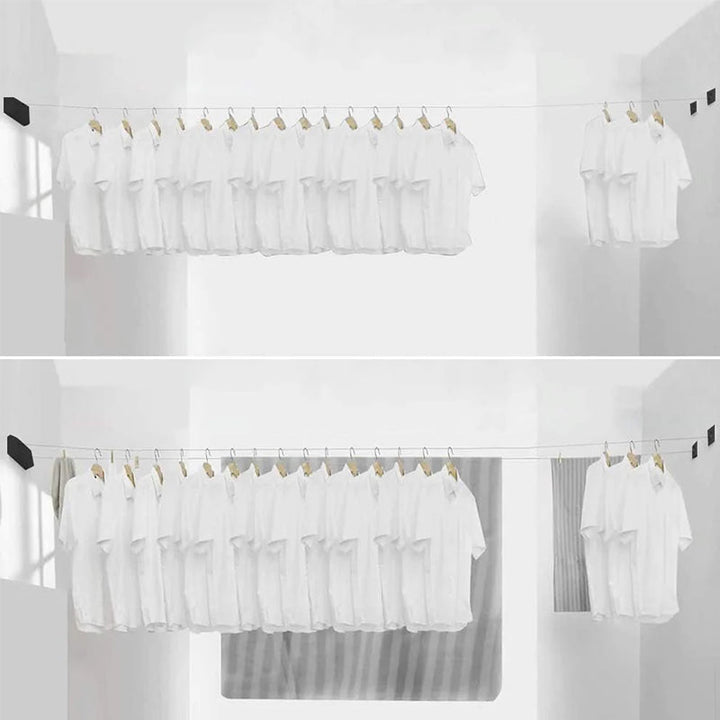 BowLift | Retractable clothesline for indoors/outdoors