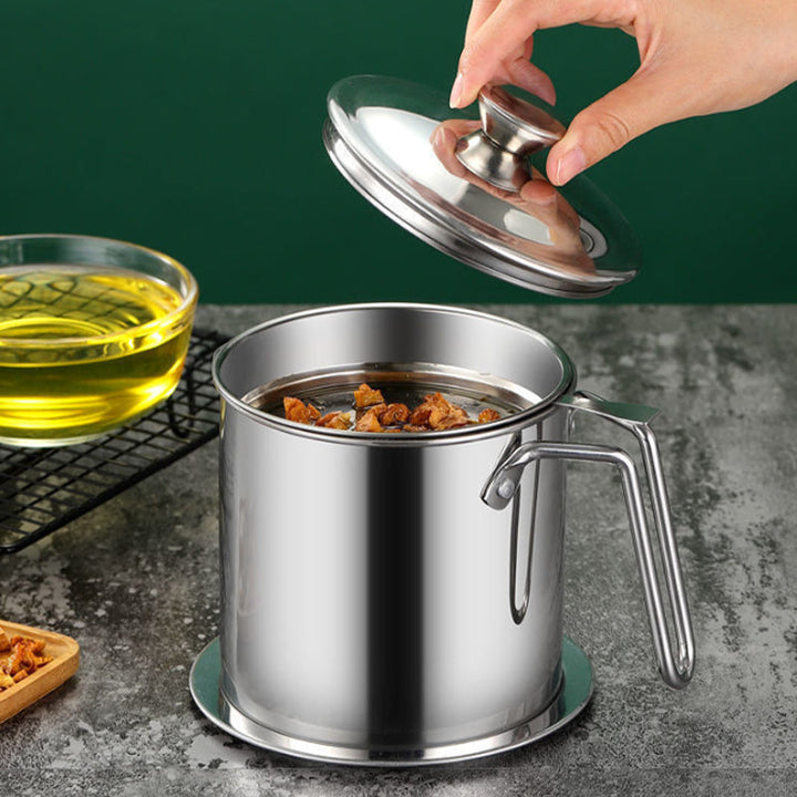Stainless Steel Oil Filter Pot | Bowlift