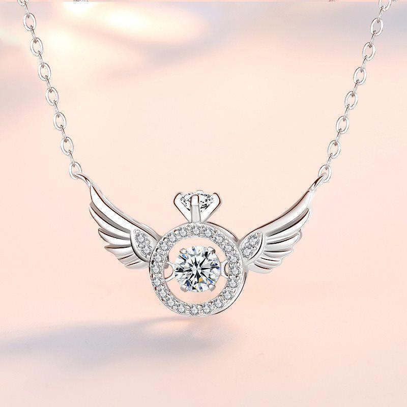 BowLift | Angel Wing Rhinestone Necklace