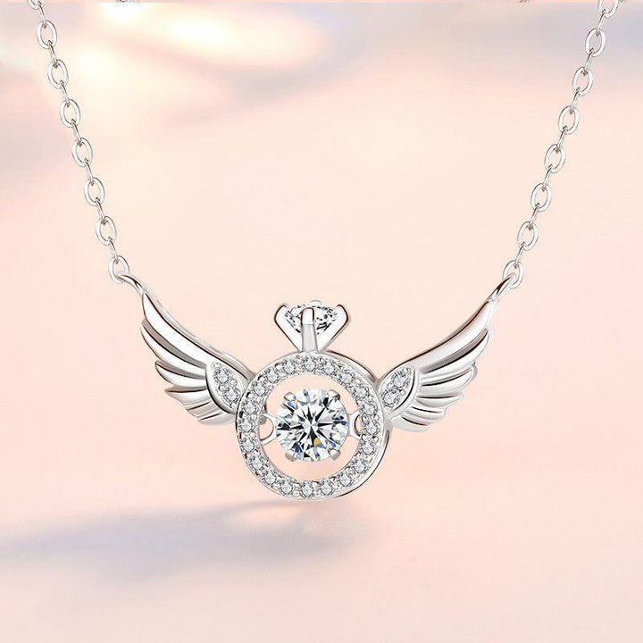 BowLift | Angel Wing Rhinestone Necklace