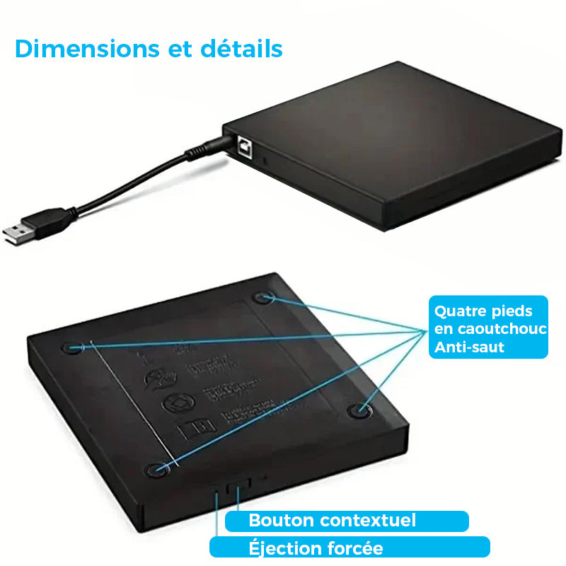 External CD DVD Drive | Bowlift