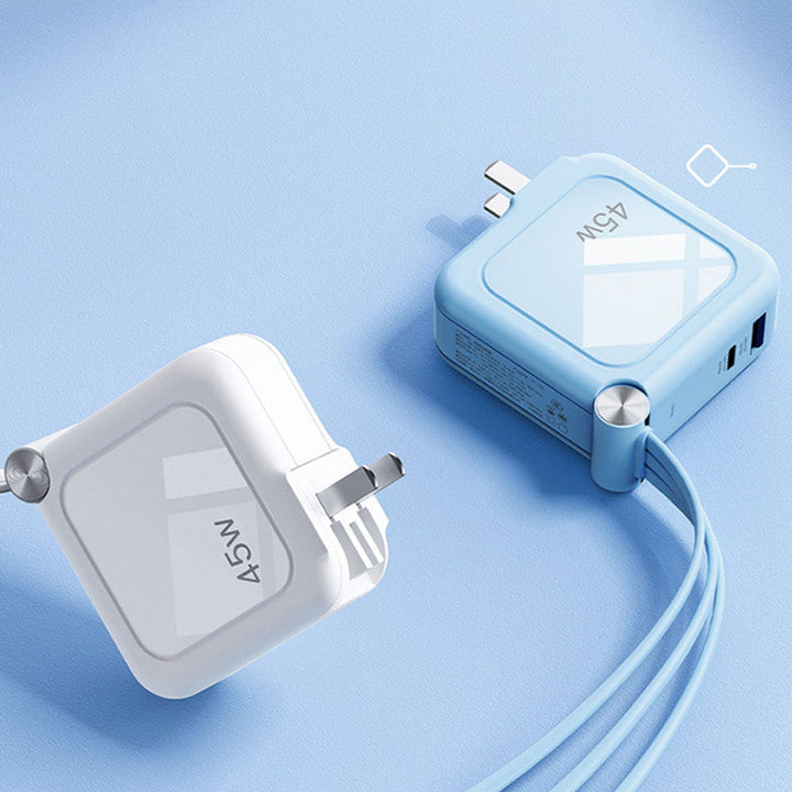 BowLift | Multifunctional Telescopic All-In-One Travel Charger (US Standard)