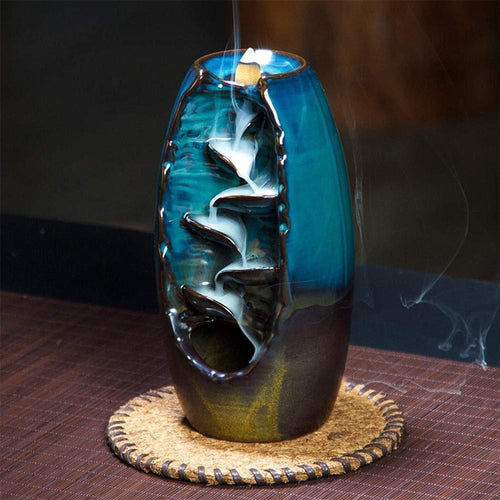 BowLift | ZenFlow - Handcrafted incense holder with fascinating waterfall incense effect