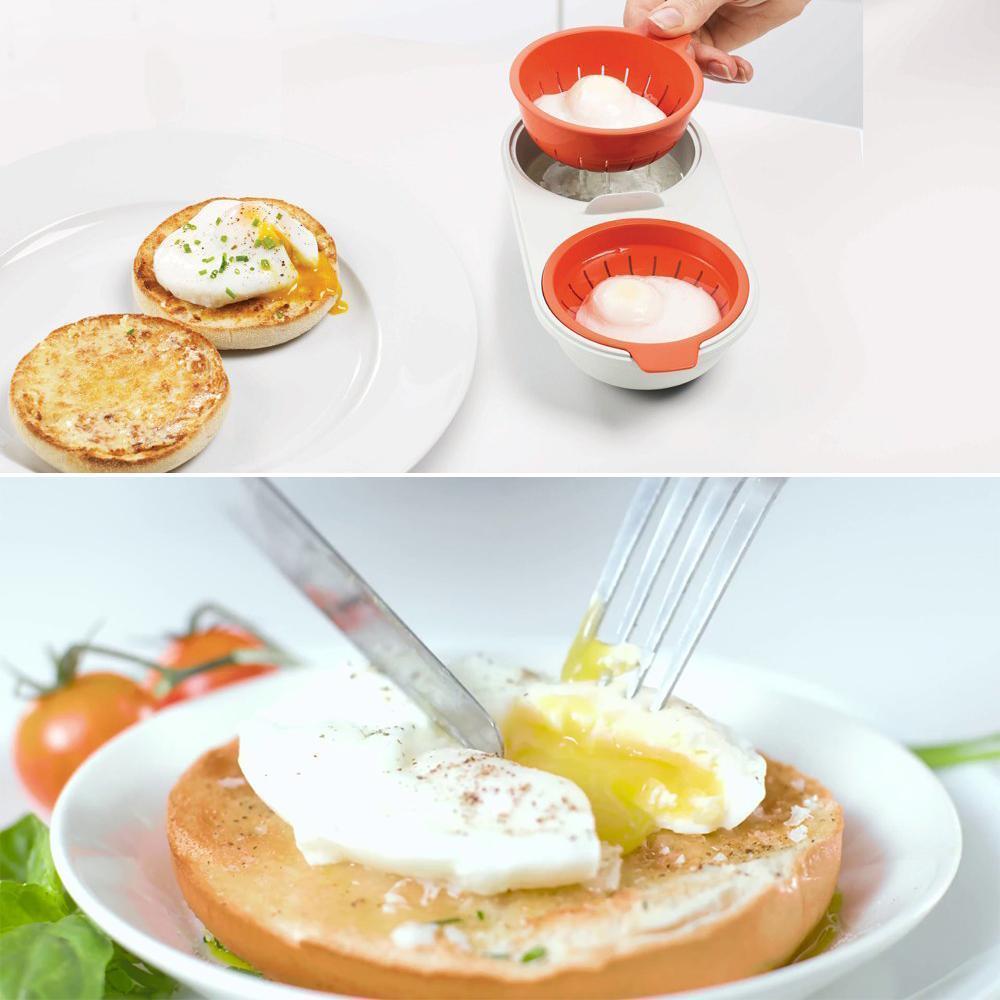 BowLift | Double Microwave Egg Cooker