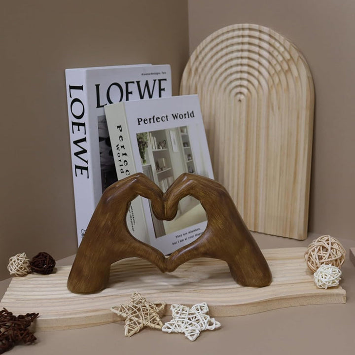 Statue of the Hands of the Heart | Bowlift