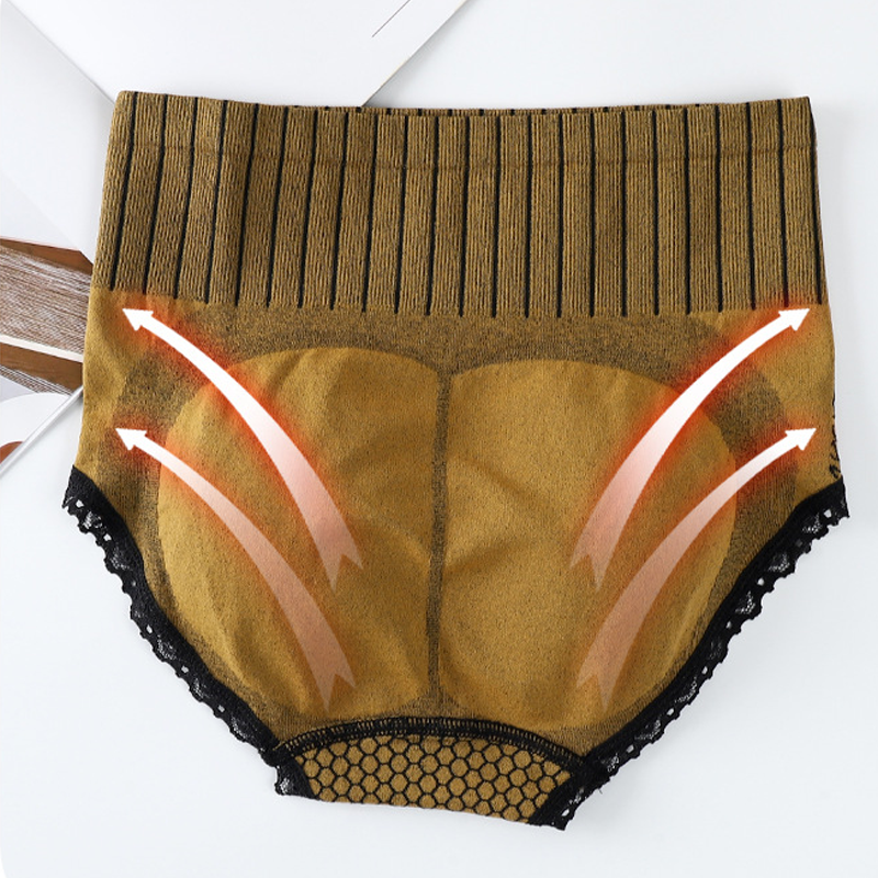 BowLift | New Women's Lace High Waist Cotton Panties