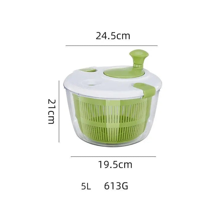 BowLift | Large Capacity Salad Spinner and Vegetable Dehydrator