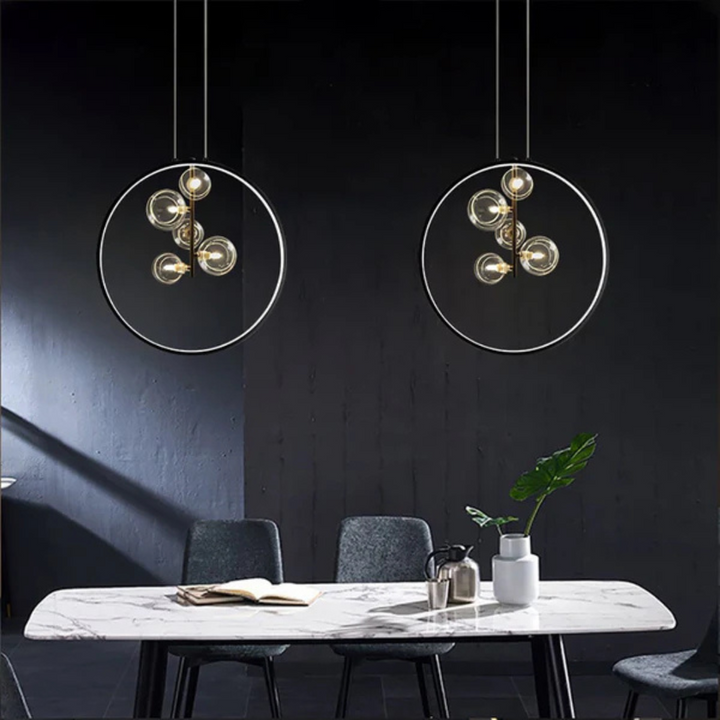 BowLift | Minimalist Black Pendant Lamp