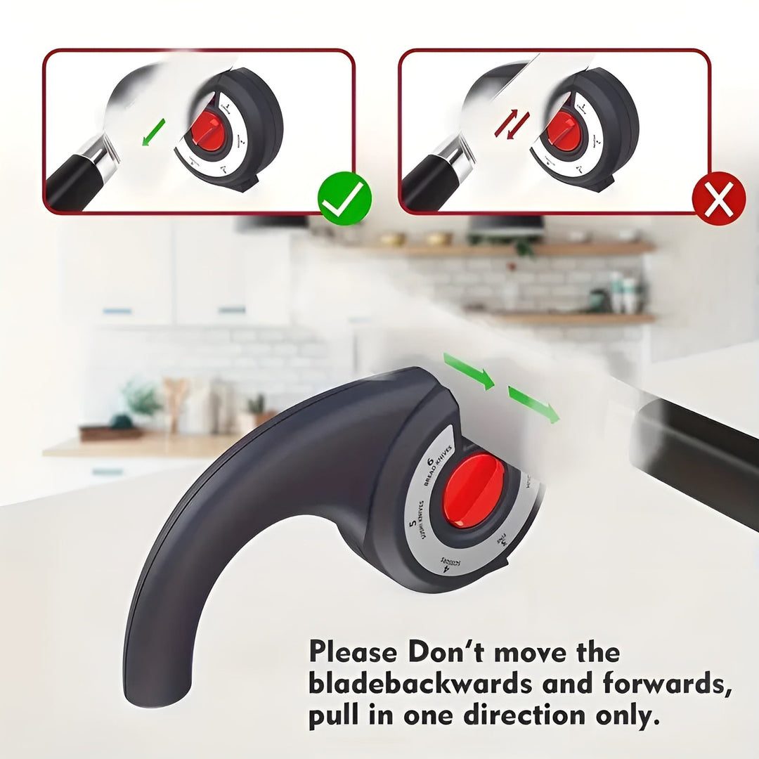 BowLift | 6-in-1 Multi Tool Anti-Slip Knife Sharpener