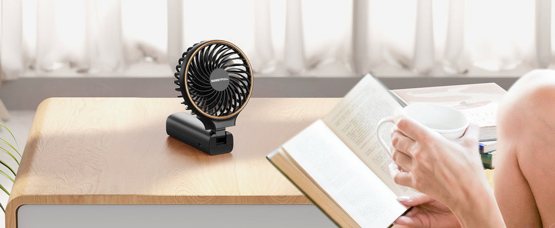 Handheld Fan, Portable Fan 5000mAh | Bowlift