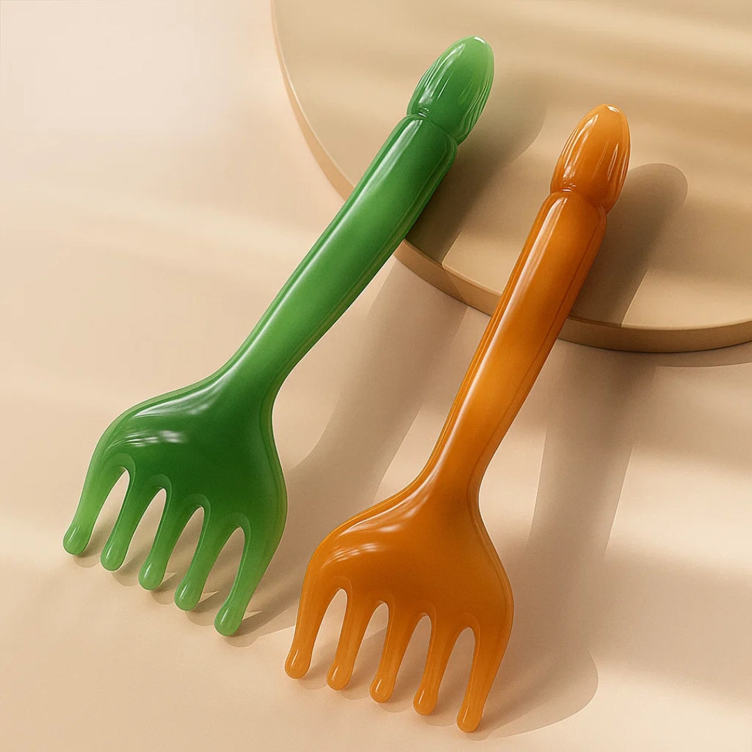 Boost Hair Growth – Silicone Bristles – Tangle-Free Comfort – Improve Circulation – At-Home Care Bowlift
