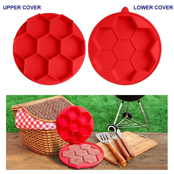 Hexagonal Burger Meat Mold | Bowlift