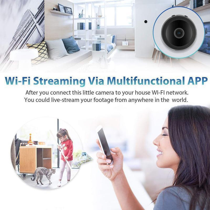 1080p Magnetic WiFi Mini Camera-RV Motorhome Rear View Camera Bowlift