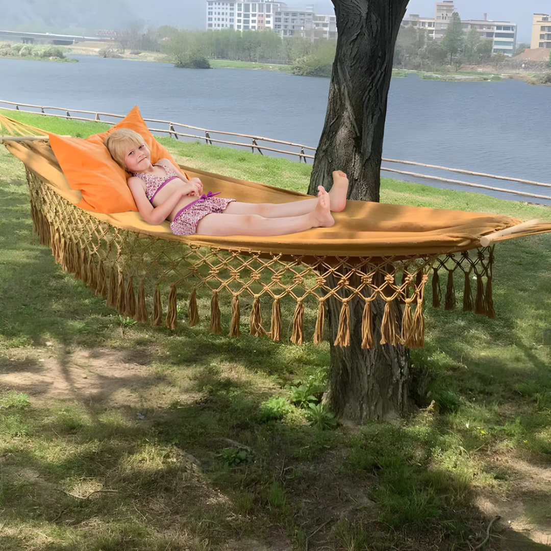 BowLift | Luxury Hammock – Comfortable and Sturdy Hammock for Garden, Balcony and Camping