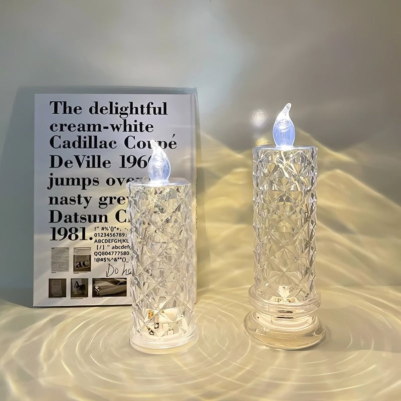 BowLift |  Crystal Rose Candle Holder - Romantic charm without being messy