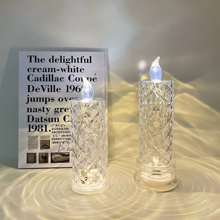 BowLift |  Crystal Rose Candle Holder - Romantic charm without being messy
