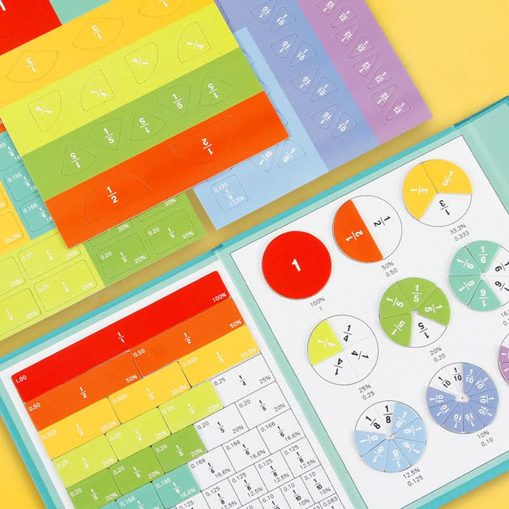BowLift | Magnetic Fraction Disc Set for Math Learning