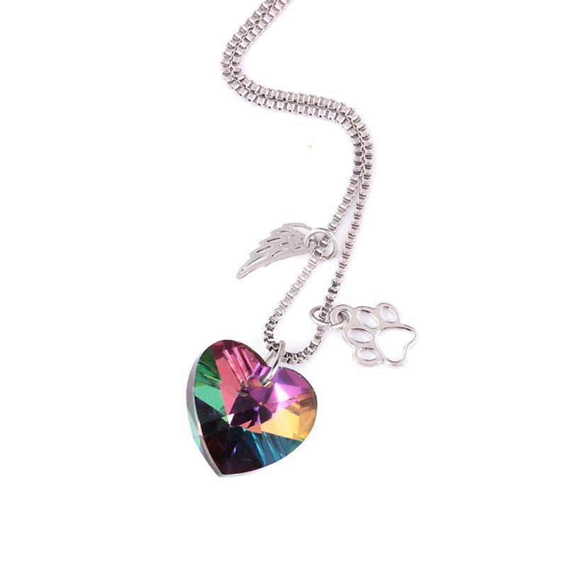 BowLift | Rainbow Heart Necklace