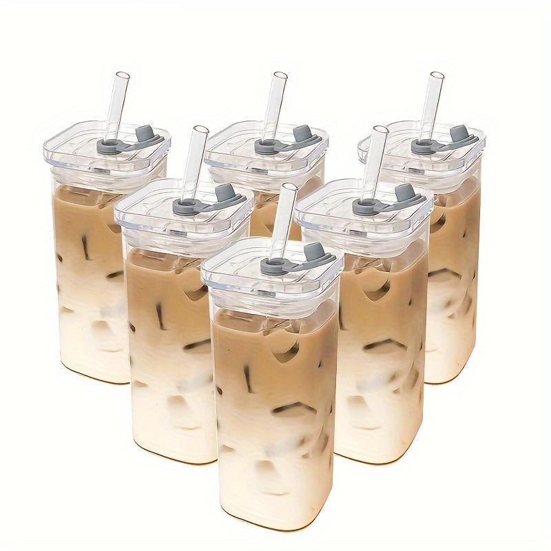 BowLift | Square Drinking Cup with Lid & Straw