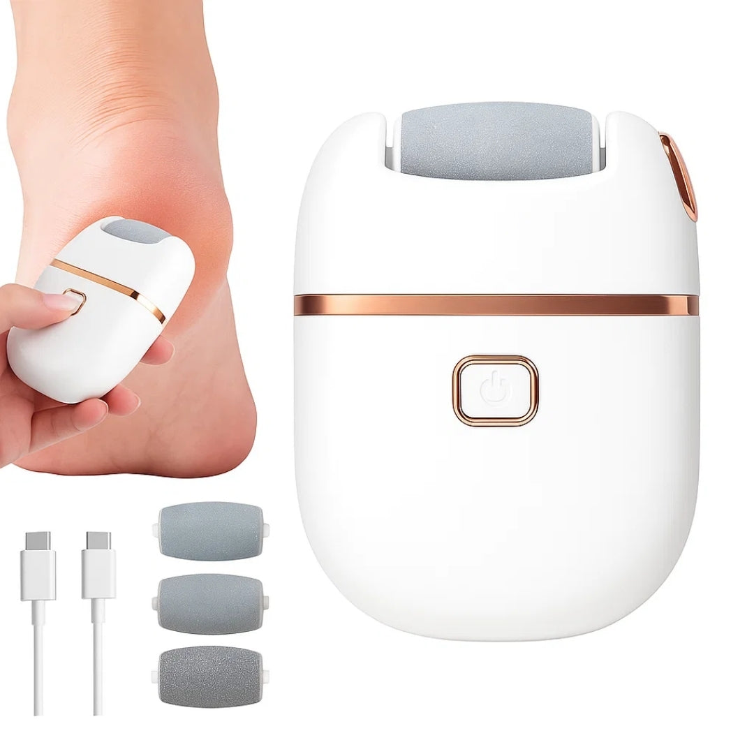 Callus Remover – Rechargeable Cordless – Heals Cracked Heels – Restores Soft, Smooth Feet at Home Bowlift