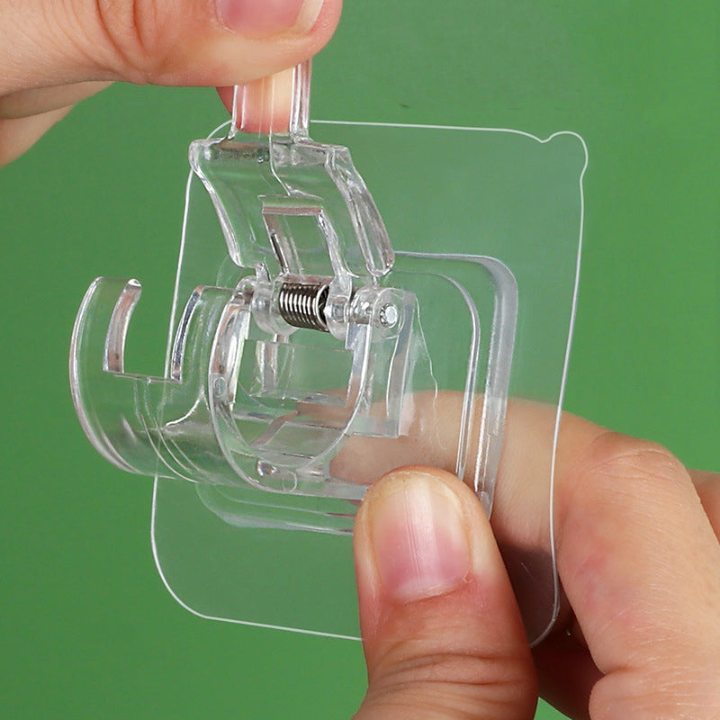 BowLift | Transparent Hanging Rod Clamp