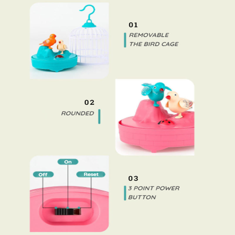 BowLift | Electric Bird Cage Toy