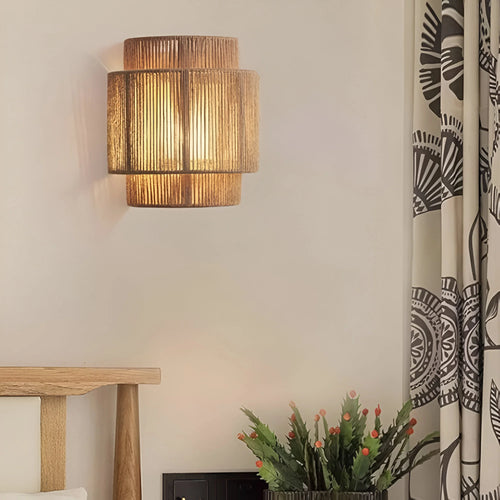 LumiRope – Natural Hemp Rope Wall Light