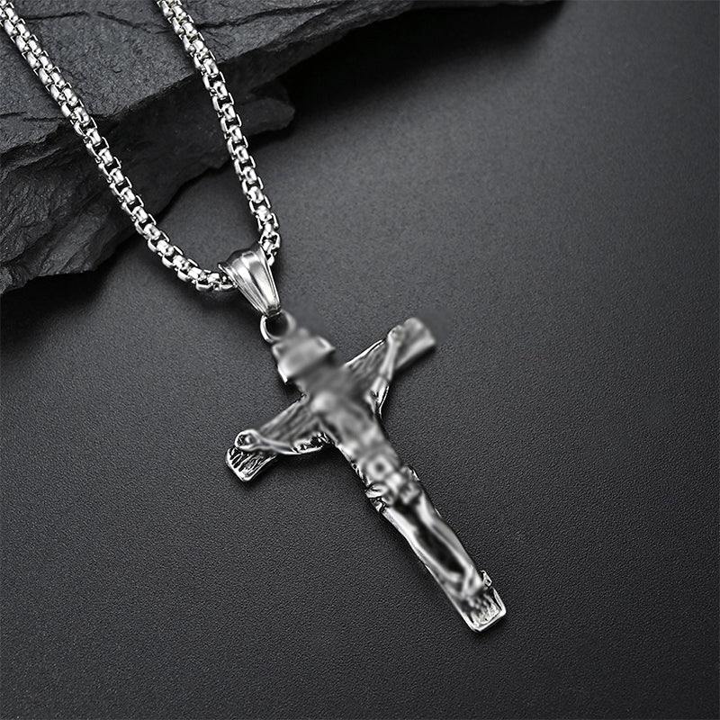 BowLift | Titanium Steel Cross Pendant Necklace