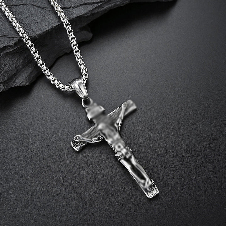BowLift | Titanium Steel Cross Pendant Necklace