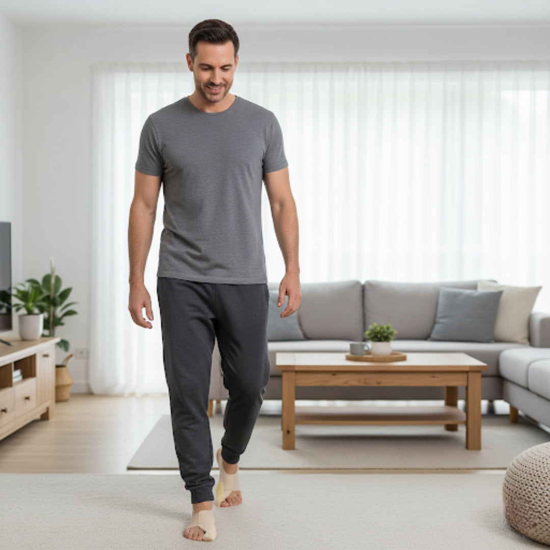 Pain-Reducing Gel Padding – Ultra-Slim Stretch Fabric – Everyday Comfort and Alignment for Bunions Bowlift