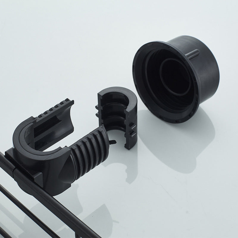 BowLift | Shower holder for Shampoo & Soap – Stainless Aluminium – Silver or Black – No Drilling