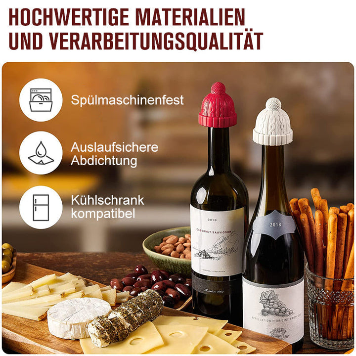 Creative Hat Silicone Wine Bottle Stopper | Bowlift