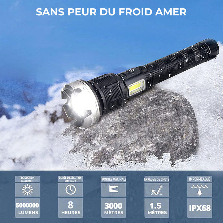 Zoom flashlight with LED | Bowlift