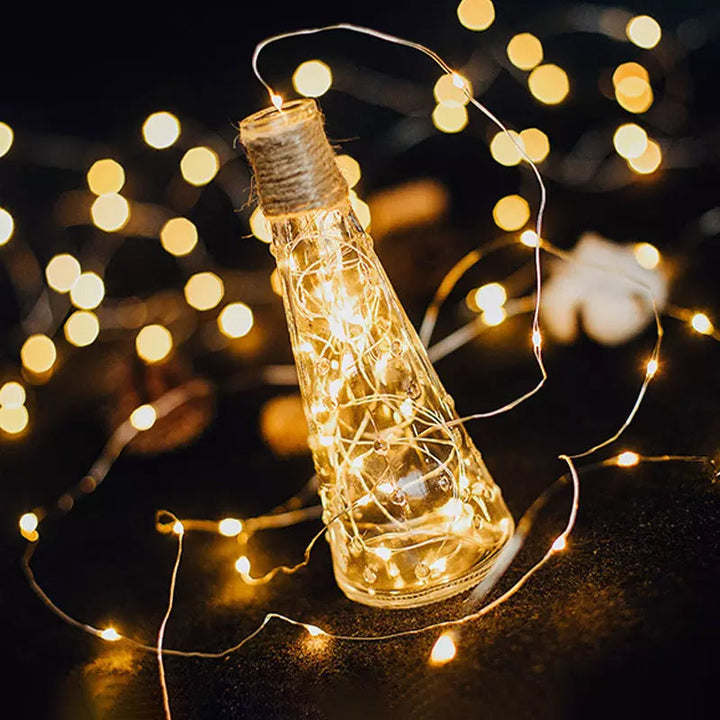 USB Remote Control Copper Wire Light String for Holiday Decoration | Bowlift