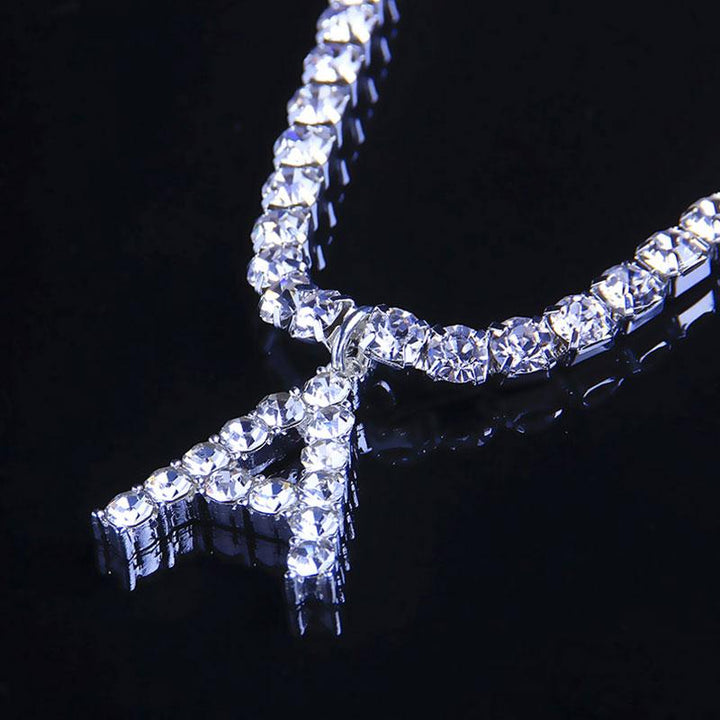 BowLift | Rhinestone Letter Anklet