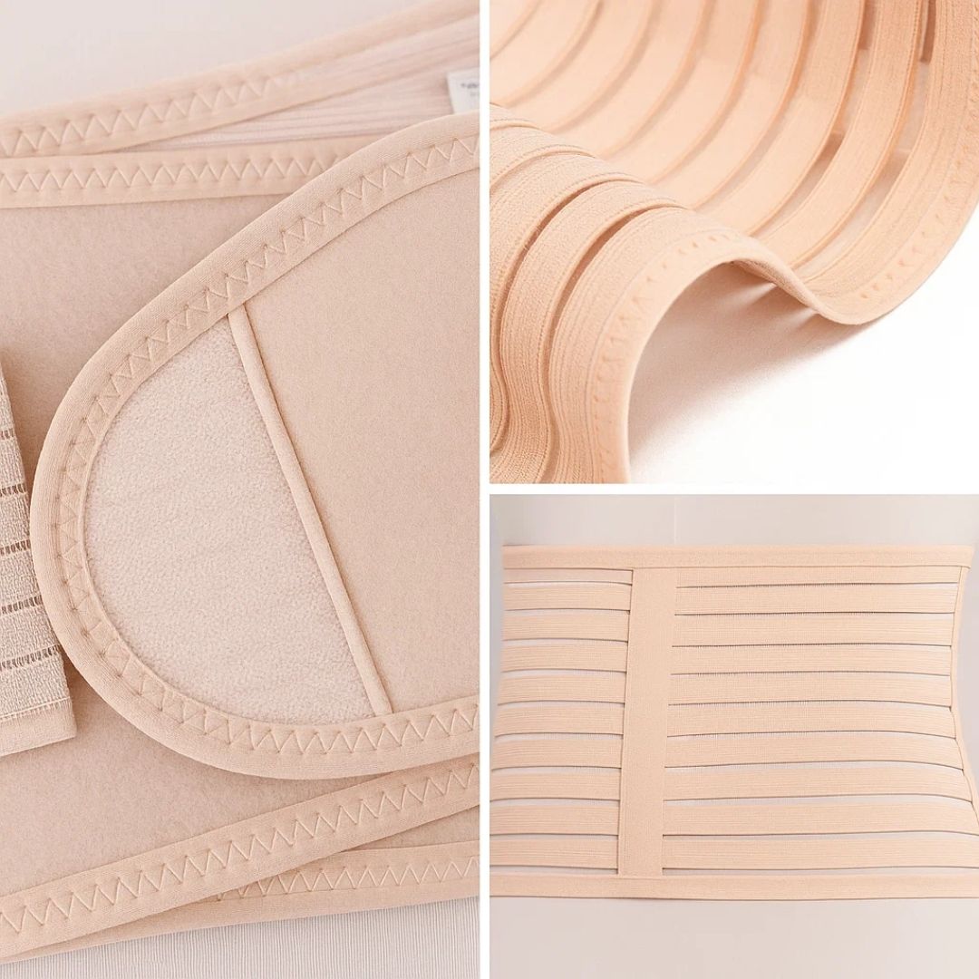 Postpartum Recovery Support – Breathable Fabric – Relieves Pelvic & Back Pain for New Mothers Bowlift