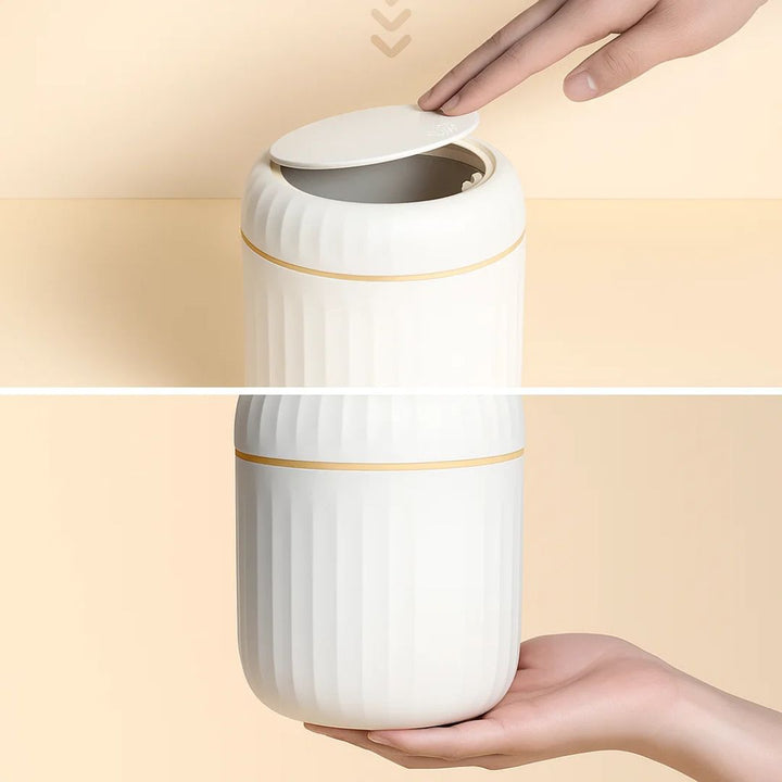 Odour-Sealing Lid – Durable Removable Inner Bucket – Compact Space-Saving Design – Keeps Desks Clean & Fresh Bowlift