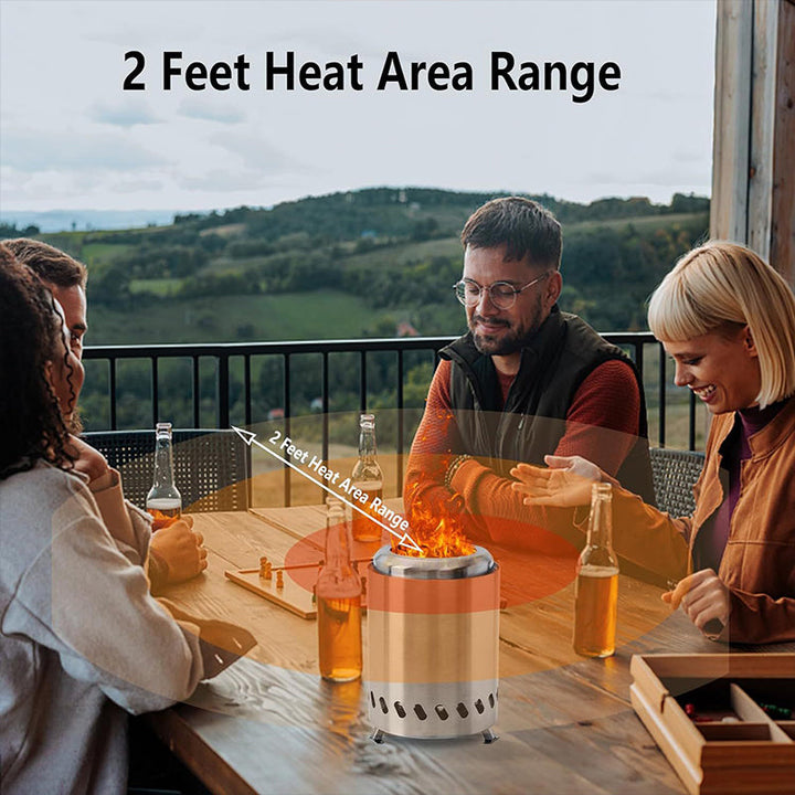 BowLift | Klyzor Portable Smokeless Tabletop Firepit