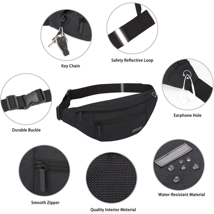 BowLift | Large Crossbody Waist Bag Belt Bag