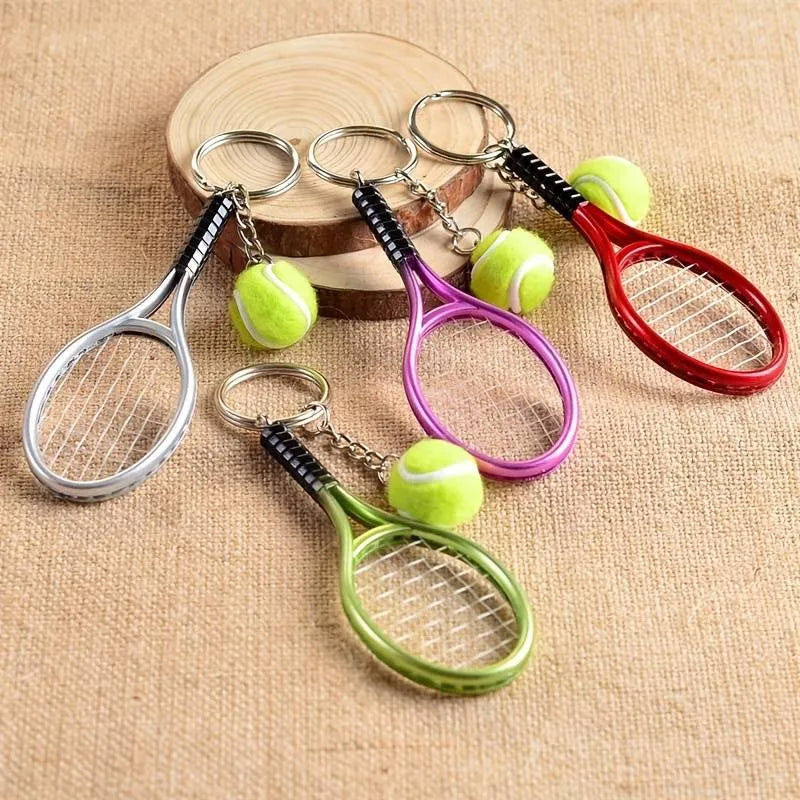BowLift | Mini tennis racket keychain