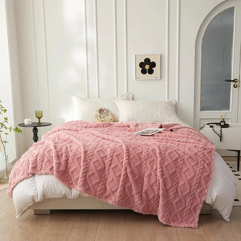 BowLift | Double-sided cuddle blanket made of wool