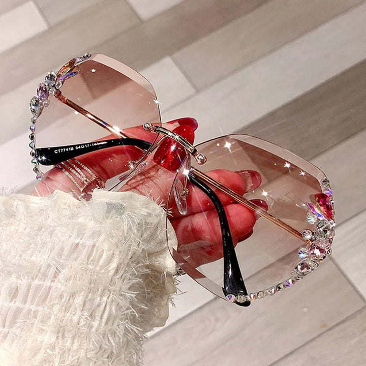 Aya Sunglasses | Vintage & Rimless | Bowlift